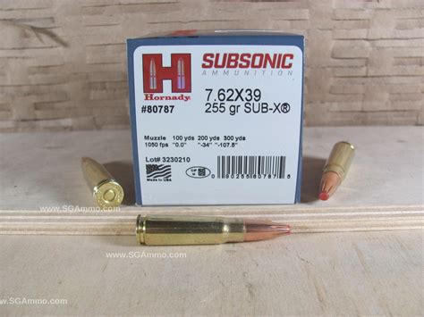 7.62x39 subsonic ammo for sale